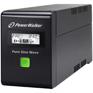 PowerWalker VI 800 SW nepārtrauktas barošanas avots (UPS) Line-Interactive 0,8 kilovoltampērs 480 W 2 Maiņstrāvas izvade (-s)