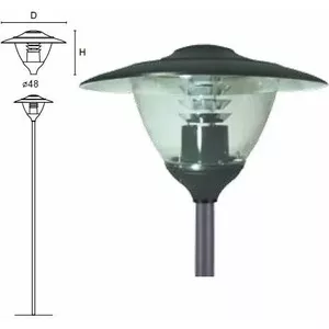 Es-System OCP-70.B-PC/II Park Light 70W