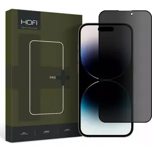 Закалённое защитное стекло с приватностью Hofi для iPhone 14 Pro Max — Anti-Spy Glass Pro+ (HOFI351)