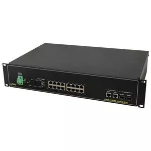 Network switch PULSAR S116 16-port for IP cameras model 24602