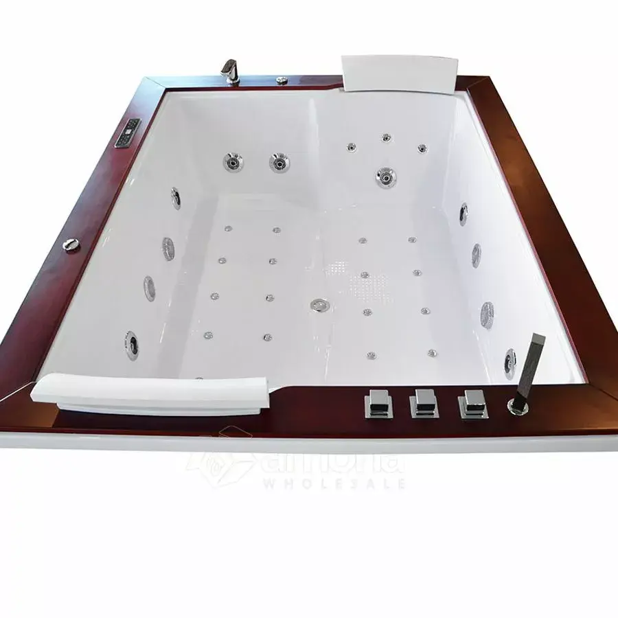 Massage Bath AMUE AMO-1666 Double 180×150 cm Photo 4