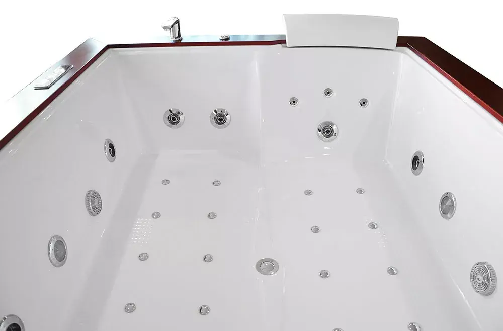 Massage Bath AMUE AMO-1666 Double 180×150 cm Photo 8