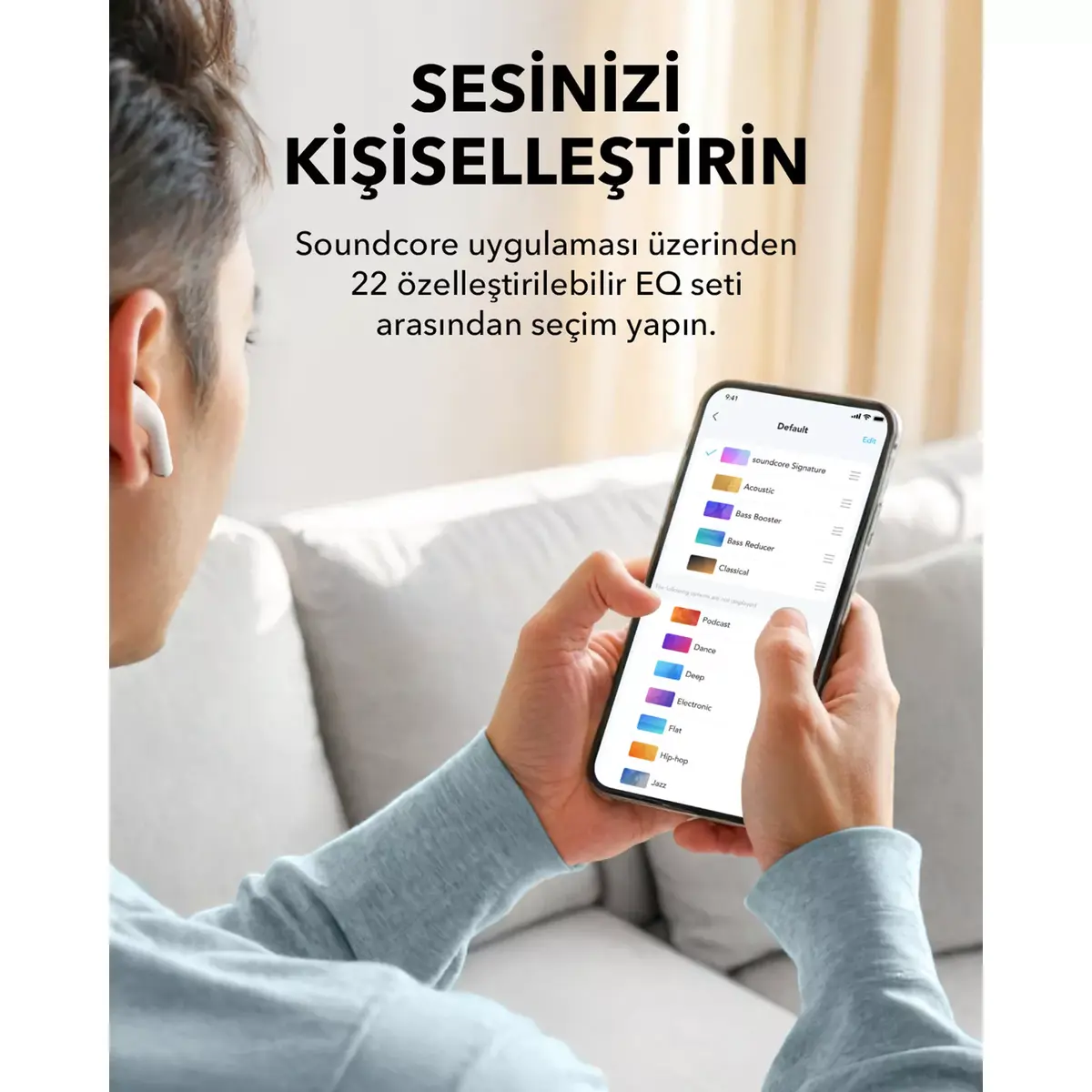 Anker Soundcore A3994G21 K20i TWS внутриушные Photo 6