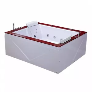 Гидромассажная ванна AMUE AMO-1666 Turbo+ двухместная 180x150 см