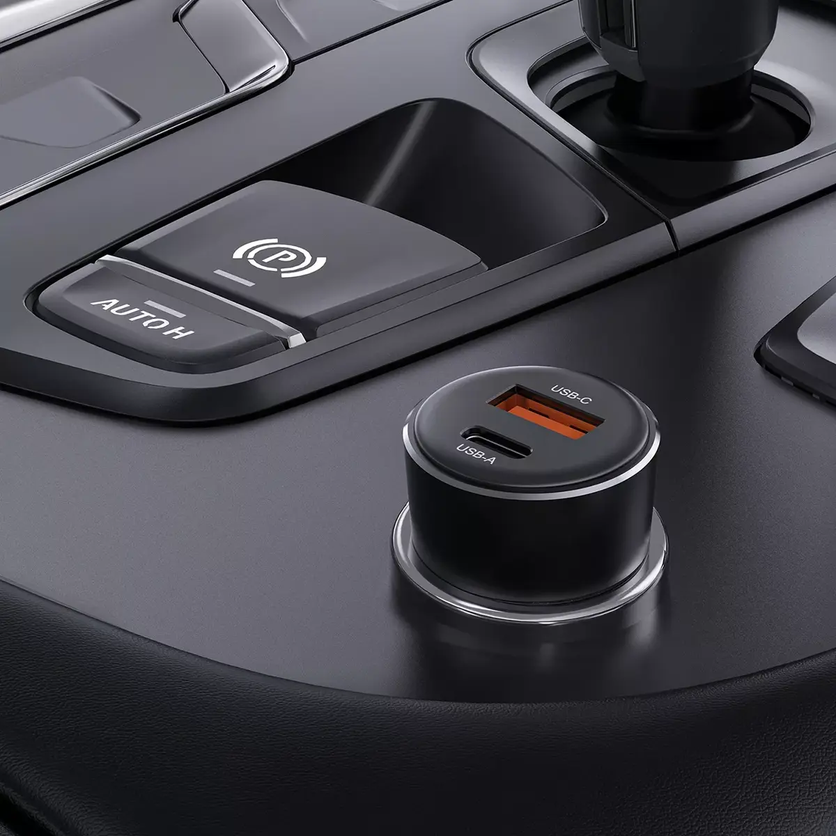 Acefast B12 автомобильное зарядное 60W USB-A USB-C Photo 6