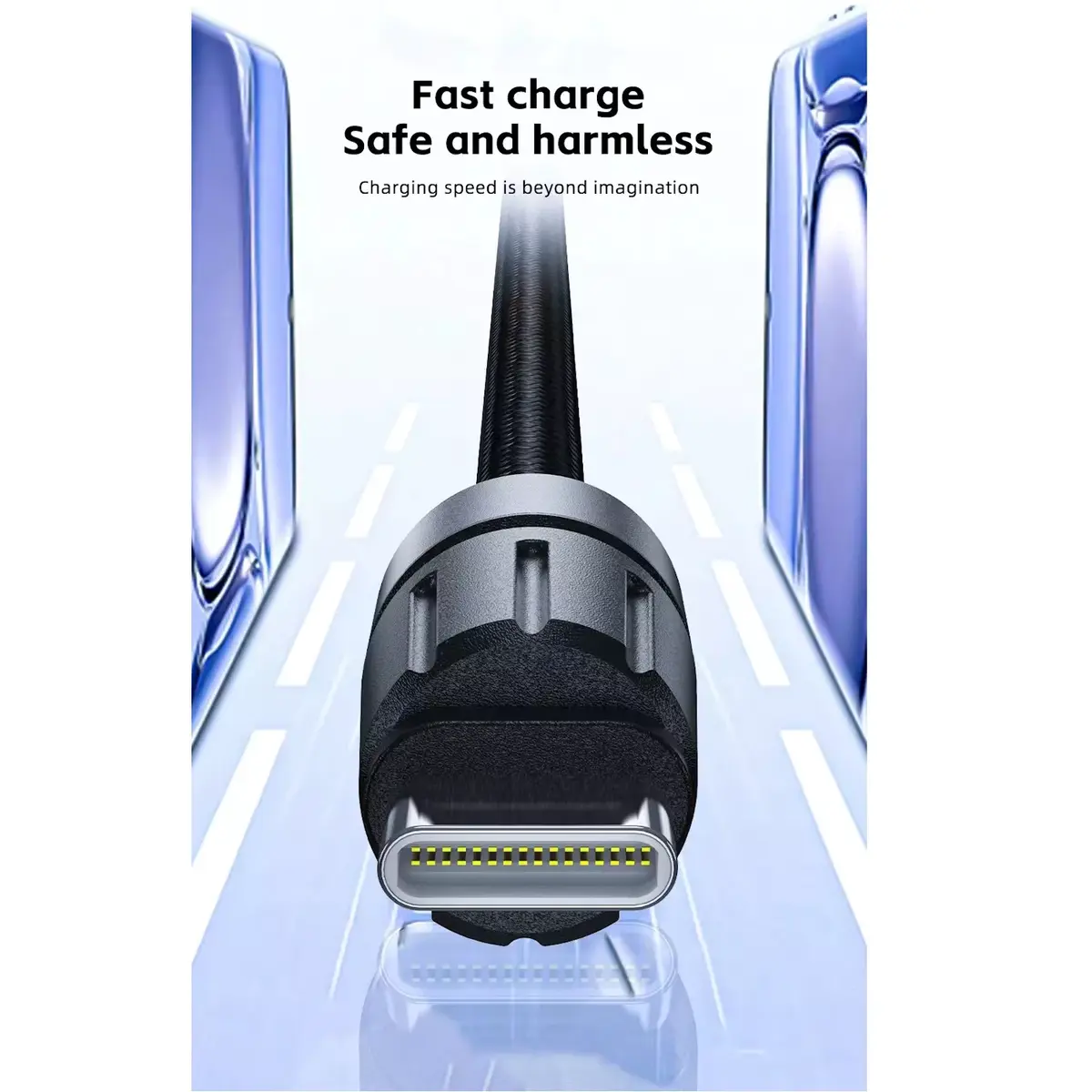 USB-C кабель Jellico B26 60W PD 1 м Photo 6