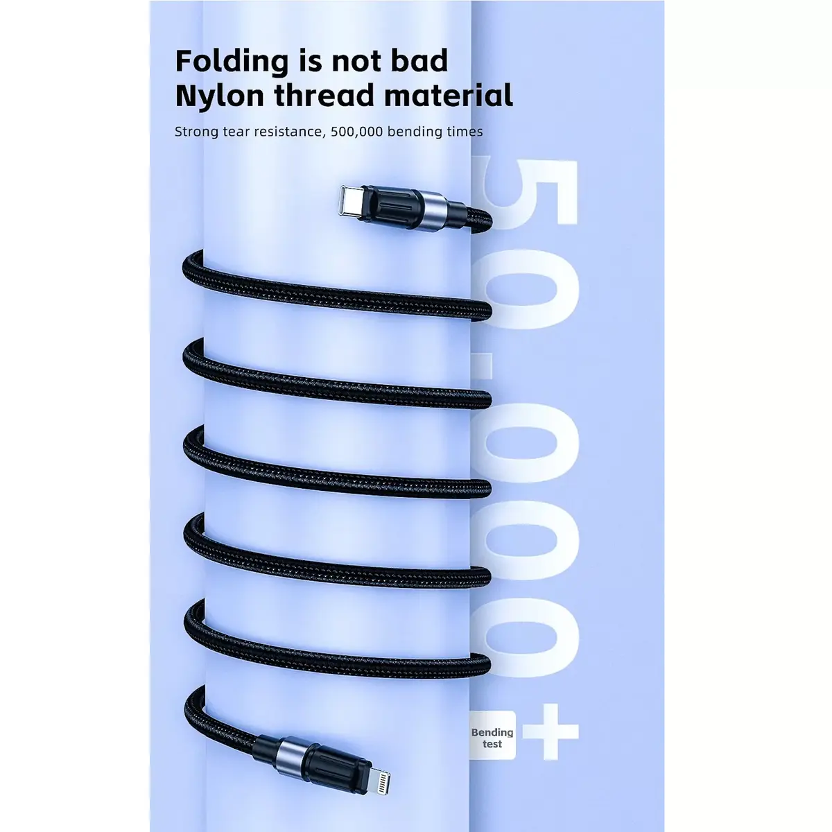 USB-C кабель Jellico B26 60W PD 1 м Photo 7
