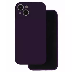 Силиконовый чехол iLike для Samsung Galaxy A35 5G — цвет слива, мягкая защитная накладка