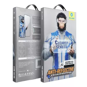 Закалённое 5D стекло Blueo BL-STG-5D-I16PM-BK для iPhone 16 Pro Max, чёрное