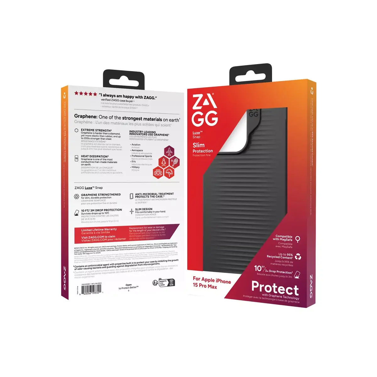 Cover ZAGG Cases Luxe Snap PCR Apple iPhone 15 Pro Max Photo 6
