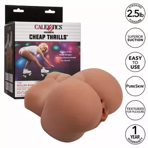 Masturbators CALEXOTICS Flesh Roller Babe Double