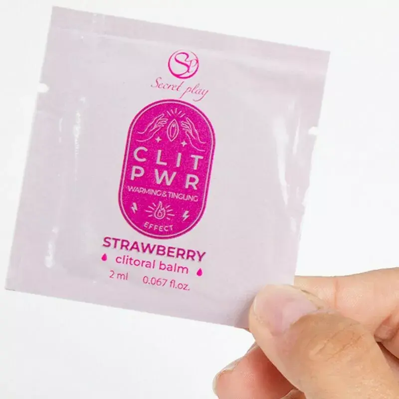 Lubricant secret play single dose strawberry 2 ml Photo 2