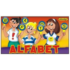 Board game Adamigo Alphabet Game 3013 — educational letter and word learning set