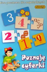 Educational Number Puzzle Game Adamigo 'I Know Numbers' – children's learning puzzle by Adamigo (MPN 5598)