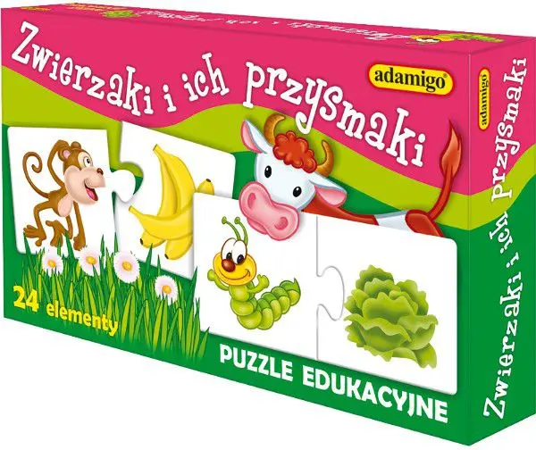 Adamigo Układanka Zwierzaki i Przysmaki 6519 Photo 5