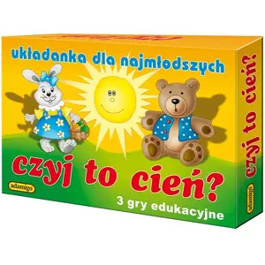 Настольная игра-пазл Adamigo — Чья это тень? (детский игровой набор, модель 5635)