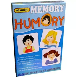 Настольная игра Adamigo GAME MEMORY HUMORY — детская игра на запоминание пар, модель 4959