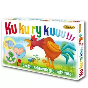 Настольная игра Adamigo Gra Kukuryku модель 6434 — семейная игровая игра