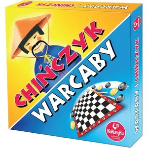 Galda spēle Promatek Game Checkers and Chinese – komplekts: dāmas un ķīniešu dāmas