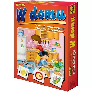 Набор для обучения дома Educational Kit At Home, Adamigo 5253 — набор для домашнего обучения детей