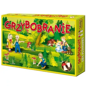 Настольная игра Adamigo «Сбор грибов» 4393 — семейная детская игра на тему природы