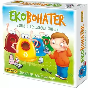 Образовательная настольная игра Adamigo Game Ekobohater edu — набор для экопросвещения