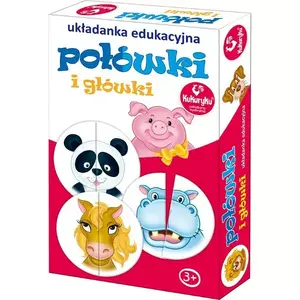Promatek Puzzle heads and halves 0352 – replacement parts for jigsaw puzzles and model kits