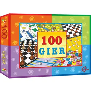 Набор настольных игр Abino 681002 — коллекция из 100 игр для детей
