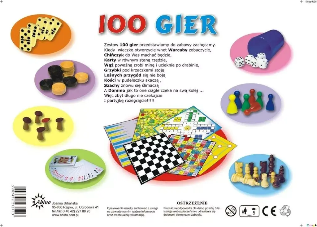 Набор игр Abino 681002 — 100 игр Photo 2