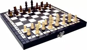 Wooden Chess game Abino model 272403 – classic board and pieces set