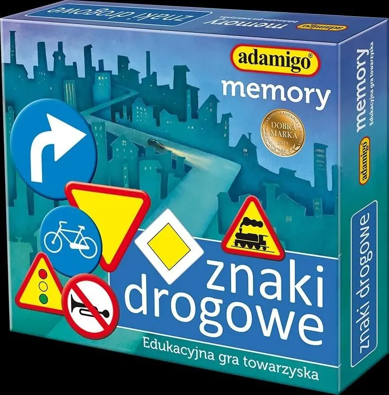 Adamigo Atmiņas spēle Ceļazīmes 7318 Photo 2