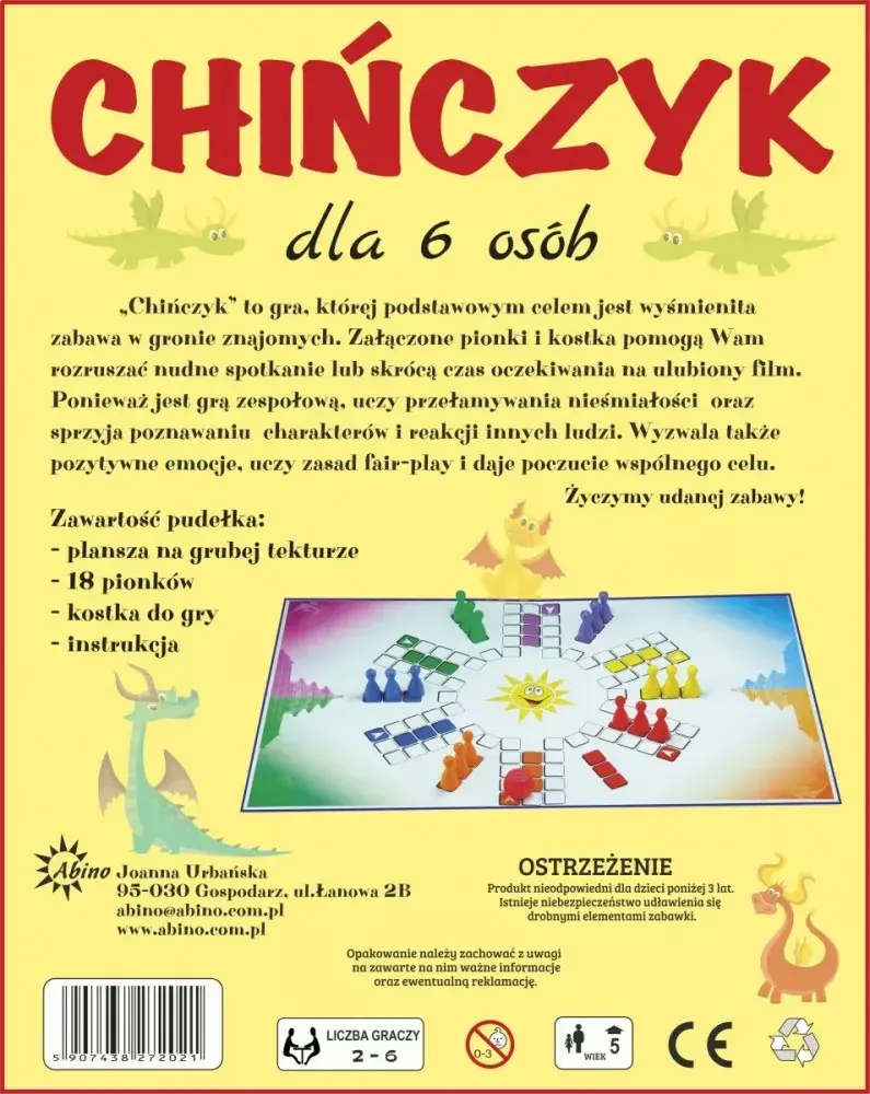 Galda spēle Abino Game Ludo priekš 6 spēlētājiem Photo 2