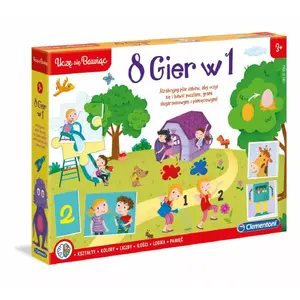 Игровой обучающий набор Clementoni 8 в 1 – многофункциональный комплект для обучения, возраст не указан