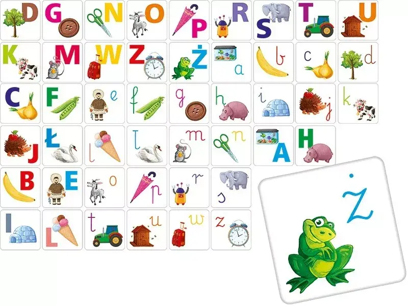 Adamigo Game Memory Letters mazie un lieli Photo 2