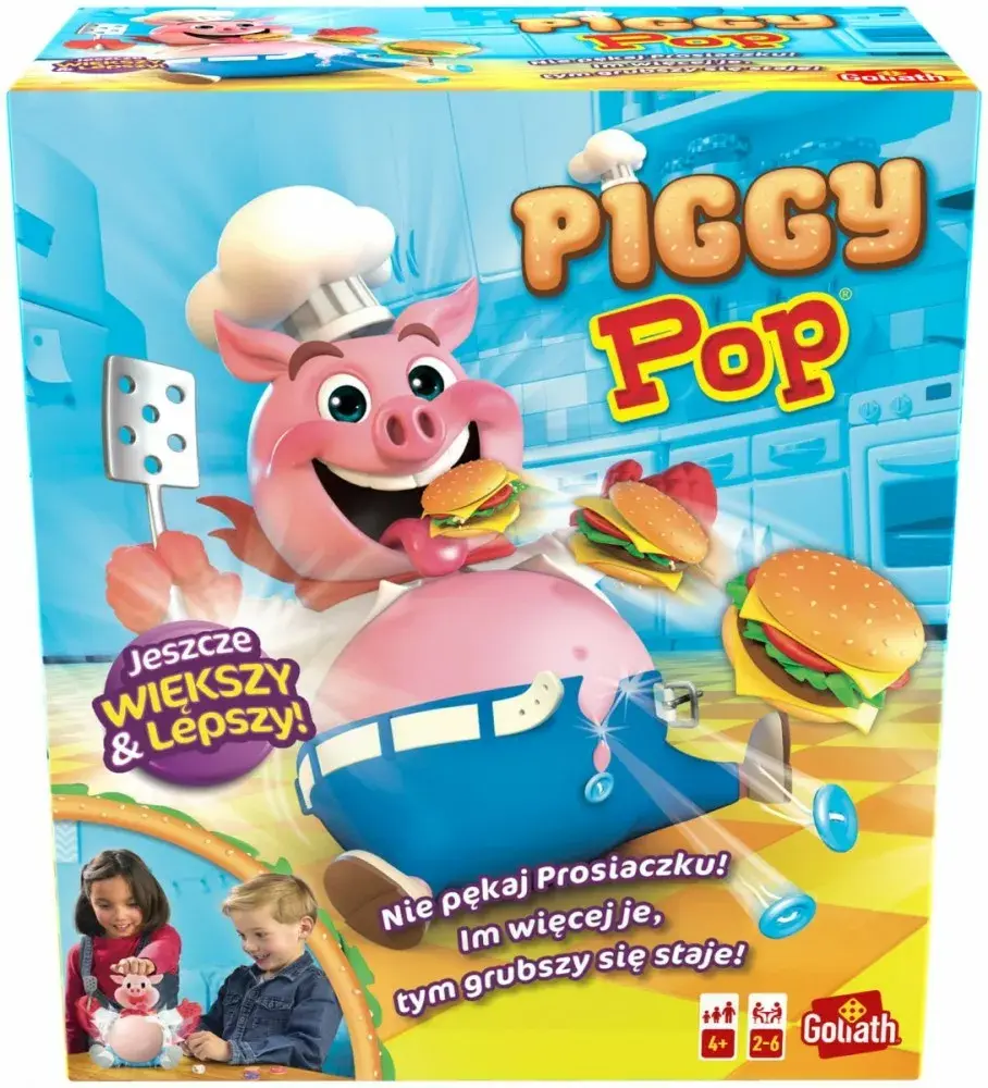 Goliath Game Piggy Pop 3.0 galda spēle Photo 3