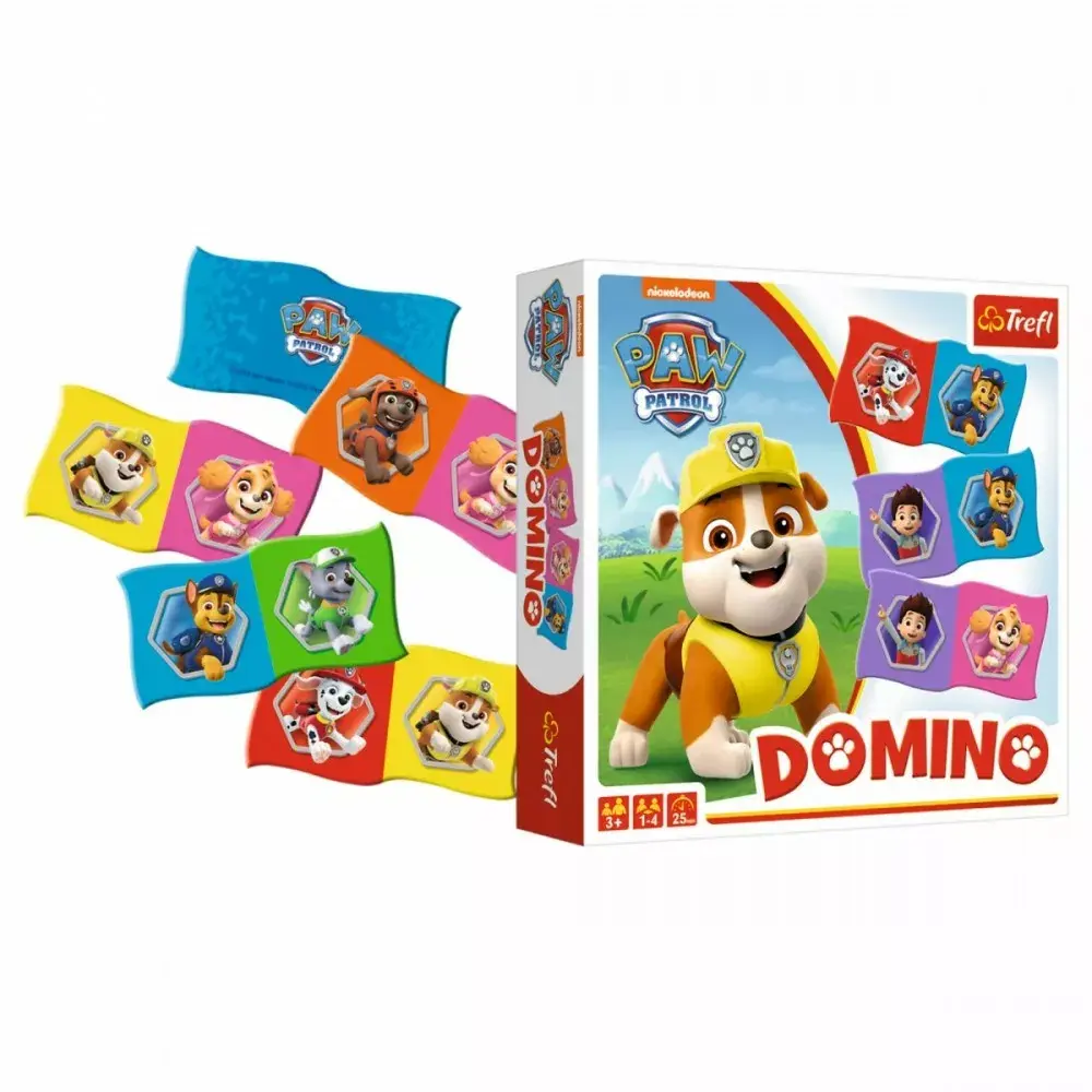 Galda spēle TREFL GRA Domino Paw Patrol Photo 2