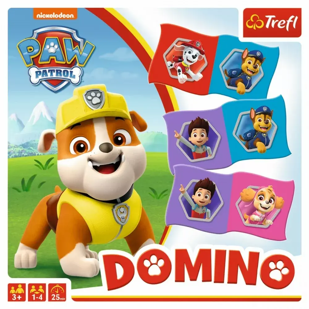 Galda spēle TREFL GRA Domino Paw Patrol Photo 3
