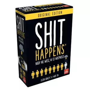 Настольная игра Goliath Game Shit Happens — карточная вечеринная игра про неожиданные ситуации