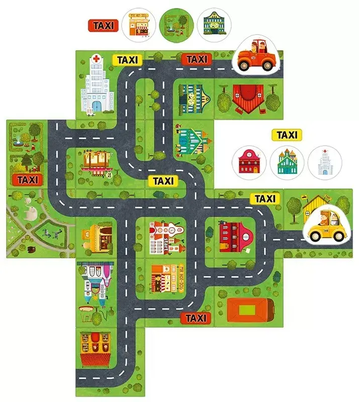 Promatek Kukuryku Taxi настольная игра 4190 Photo 2