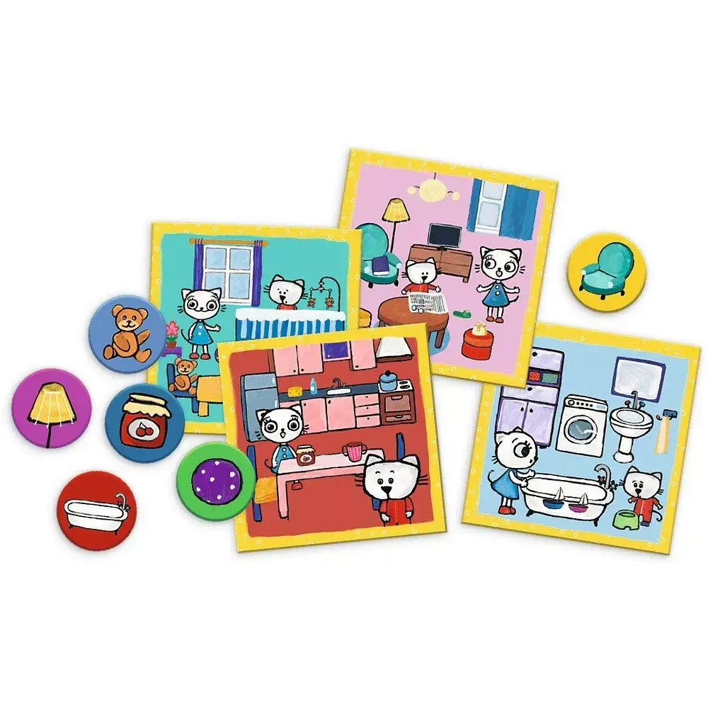 TREFL Kicia Kocia Home Board Game Photo 2