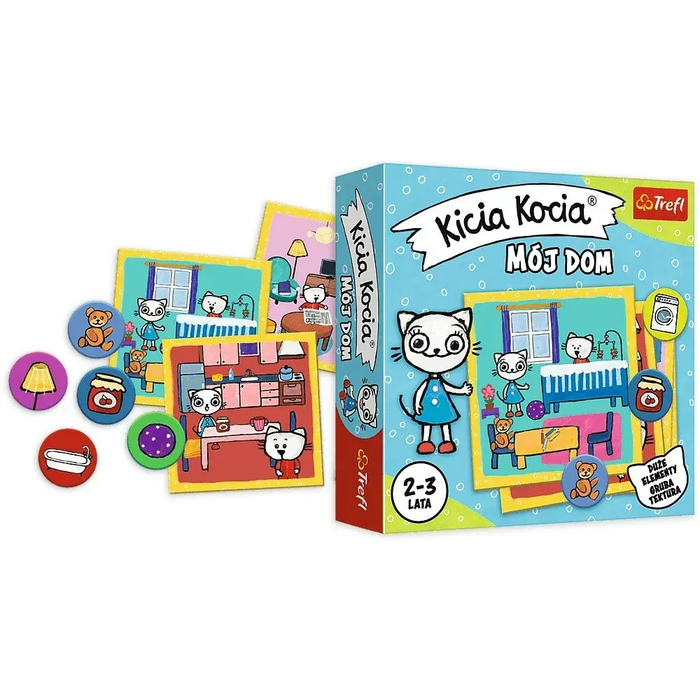 TREFL Kicia Kocia Home Board Game Photo 3