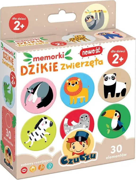 CzuCzu Memory Wild animals — atmiņas spēle Photo 5