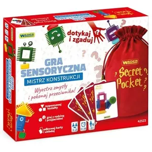 Сенсорная игра Wader Master of Construction — набор для строительства и тактильных игр для детей