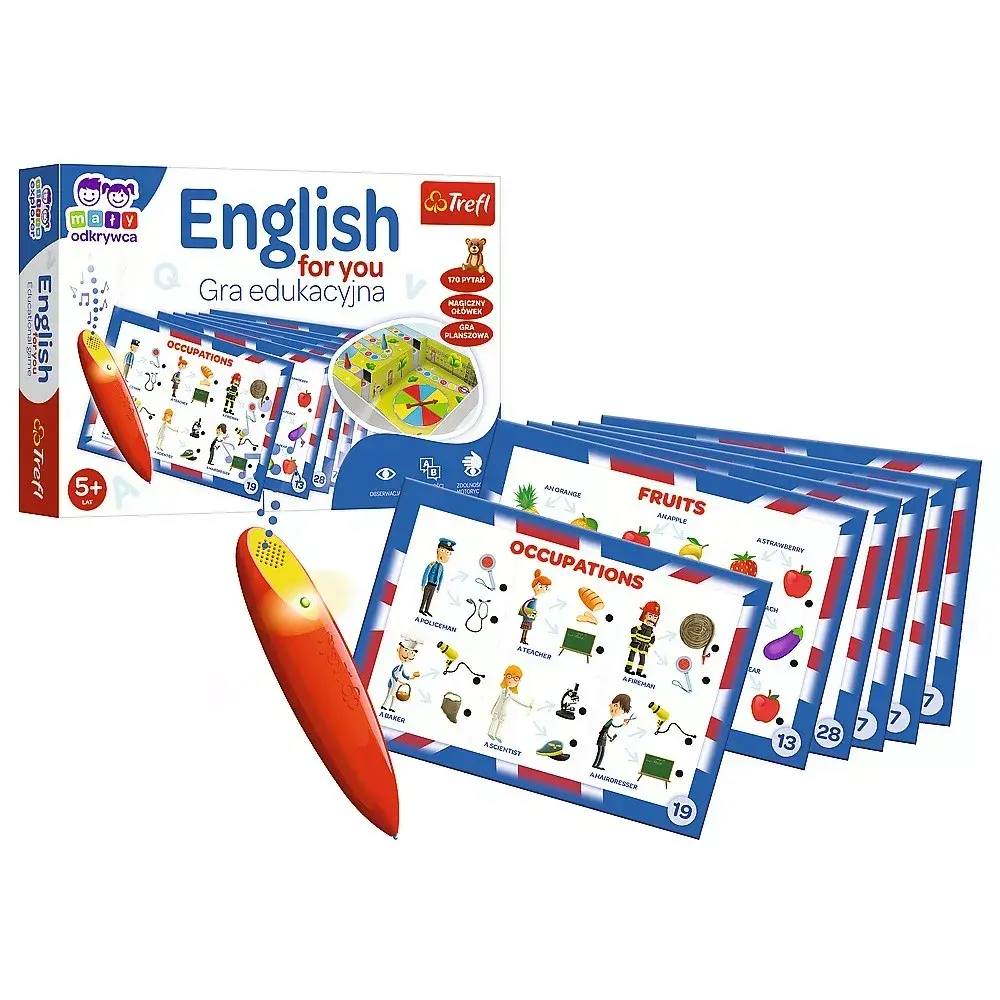 TREFL Game English for you Little Explorer Magic pencil Photo 4