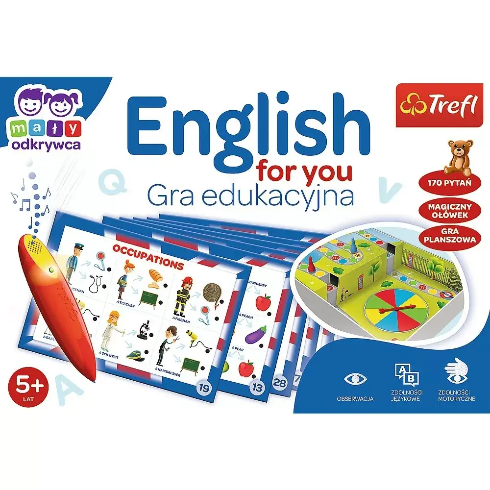 TREFL Game English for you Little Explorer Magic pencil Photo 5