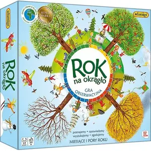Board game Adamigo A year all the time (family card/board game) – model 7585