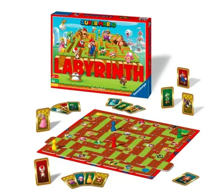 Ravensburger Gra Labyrinth Super Mario настольная игра Photo 2