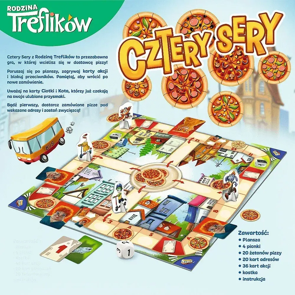Настольная игра TREFL Game Four Cheeses Trefliks Photo 3