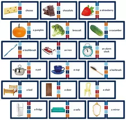 Adamigo English Words game — обучающий языковой набор Photo 2