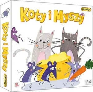 Настольная игра Adamigo «Кошки и Мыши» 7721 — семейная стратегическая игра